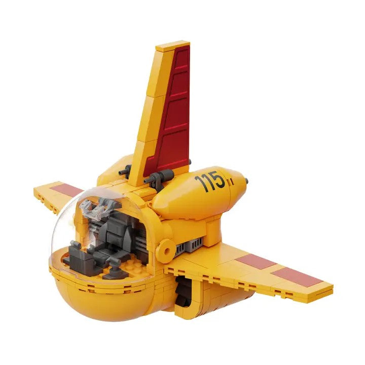 Dragon Ball Z Yamcha's Airplane 3D Bricks Puzzle