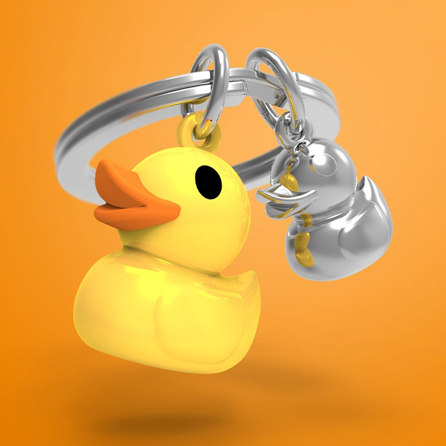 Duck Metal Keyring