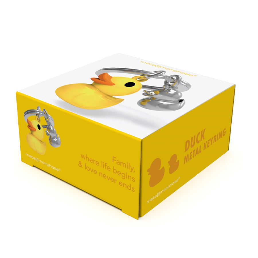 Duck Metal Keyring