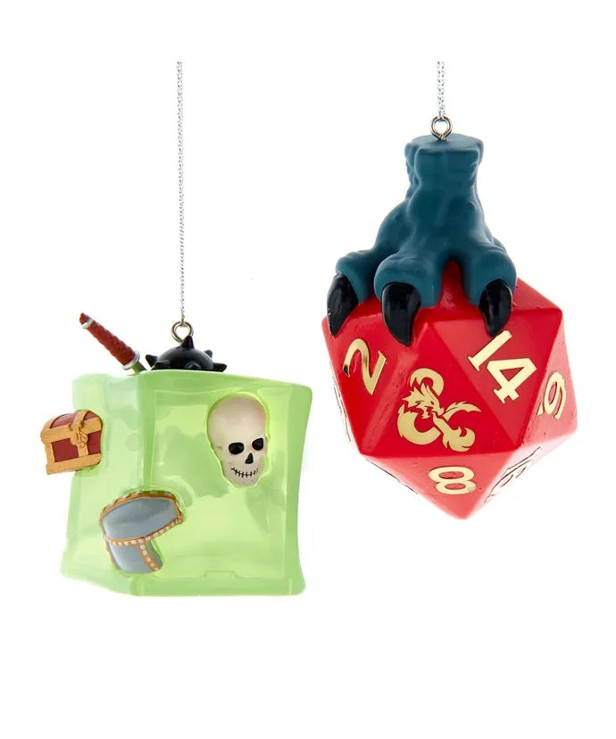 Dungeons & Dragons Dice OR Gelatinous Ornament