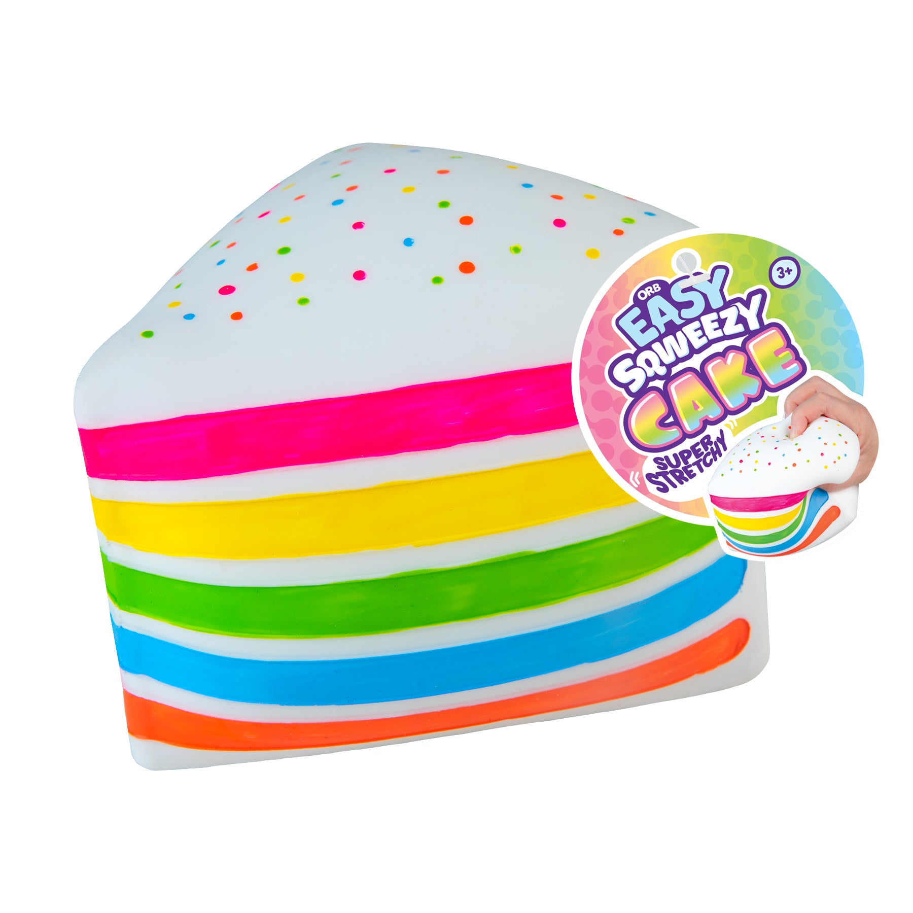 Easy Sqweezy Rainbow Cake