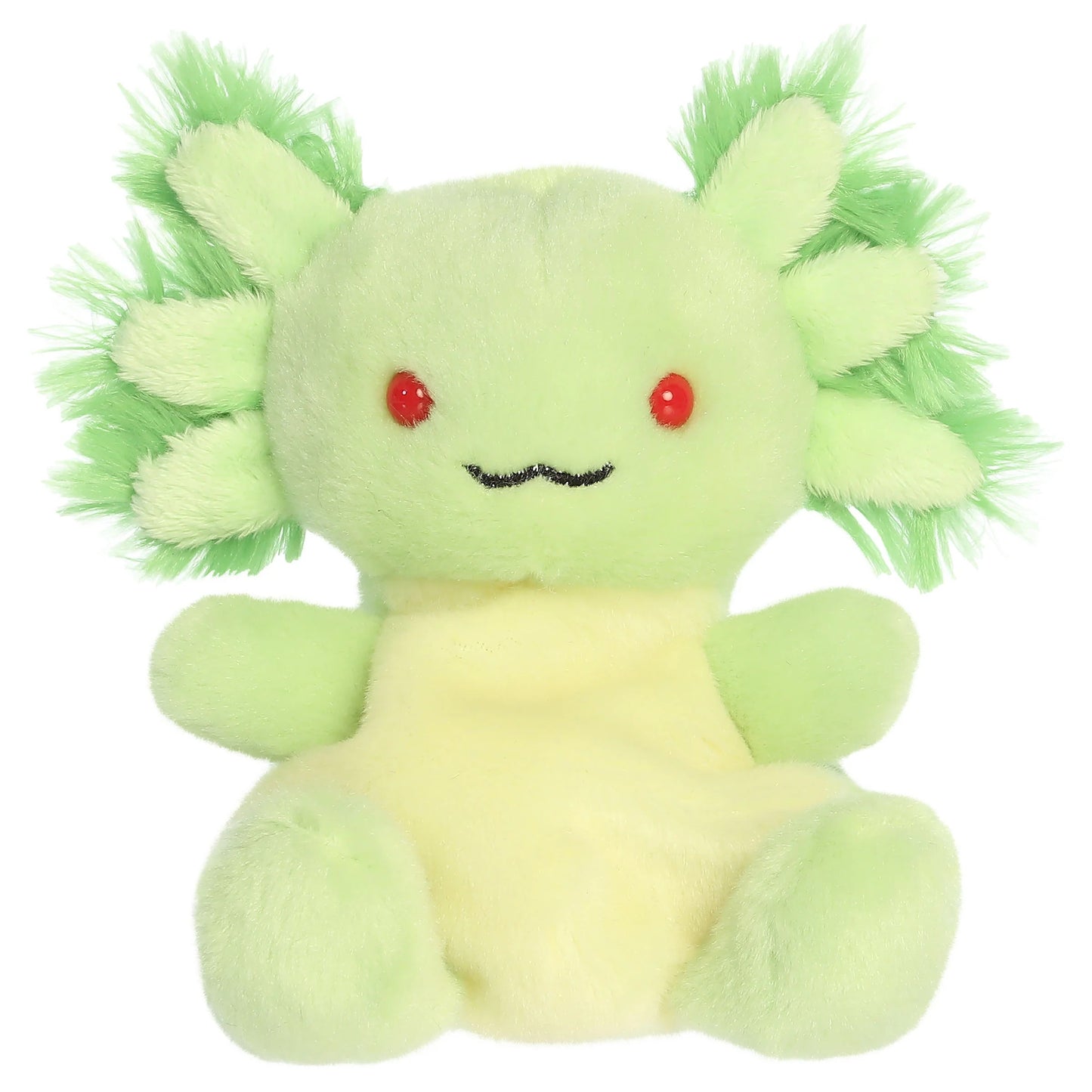 Ecto Radioactive Axolotl Palm Pals Plush 5"
