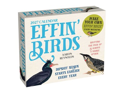 Effin' Birds 2027 Calendar