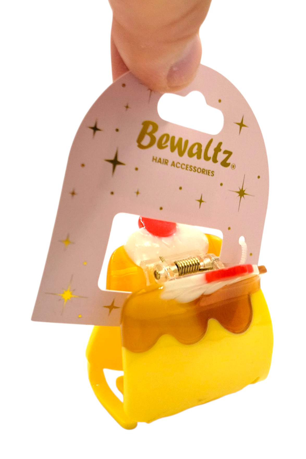 Egg Pudding Hair Claw Clip