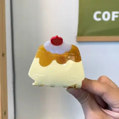 Egg Pudding Hair Claw Clip