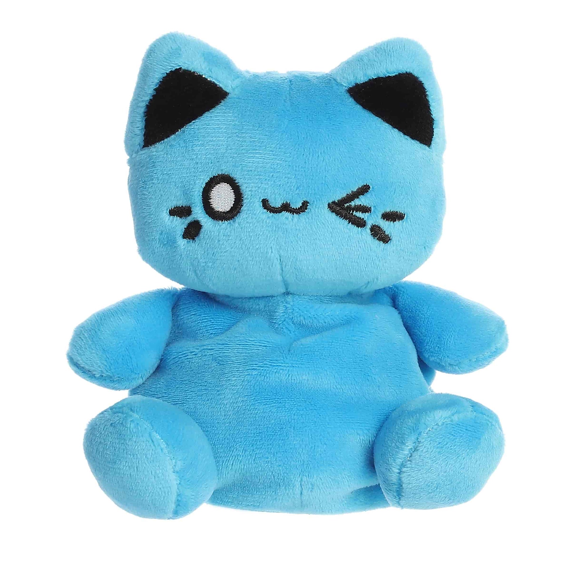 Electric Blue Meowchi Palm Pals Plush 5"