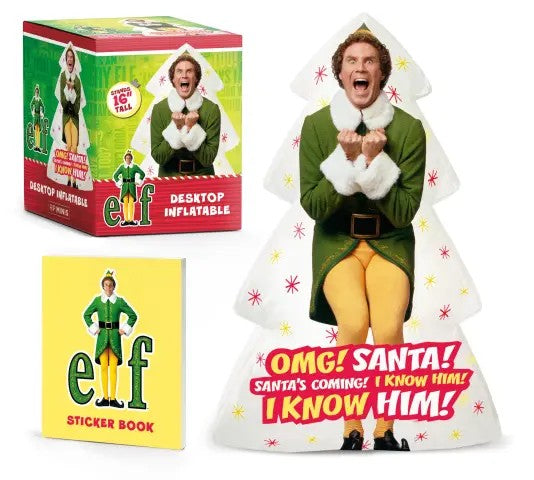 Elf Desktop Inflatable Christmas Kit