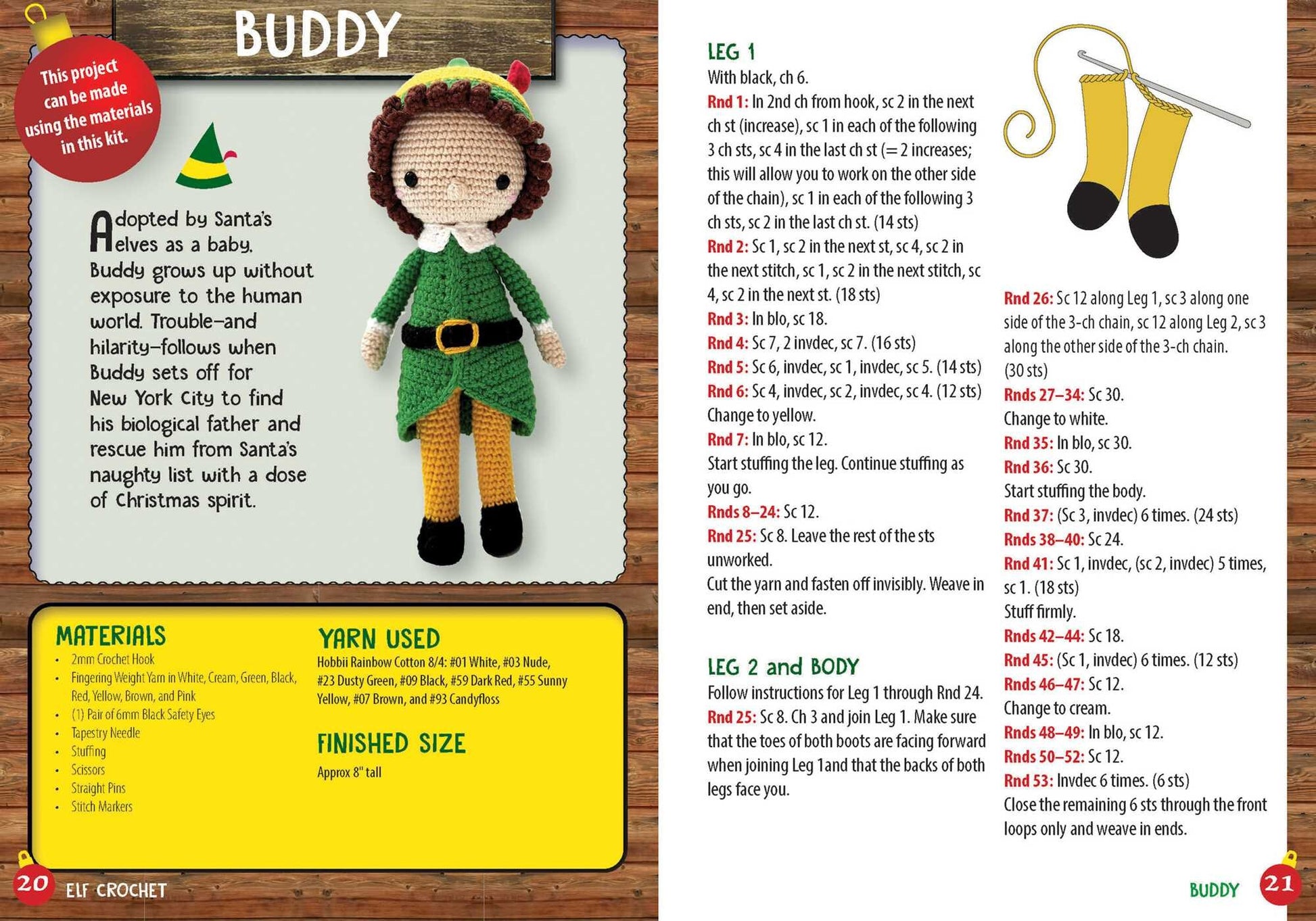 Elf Crochet Kit