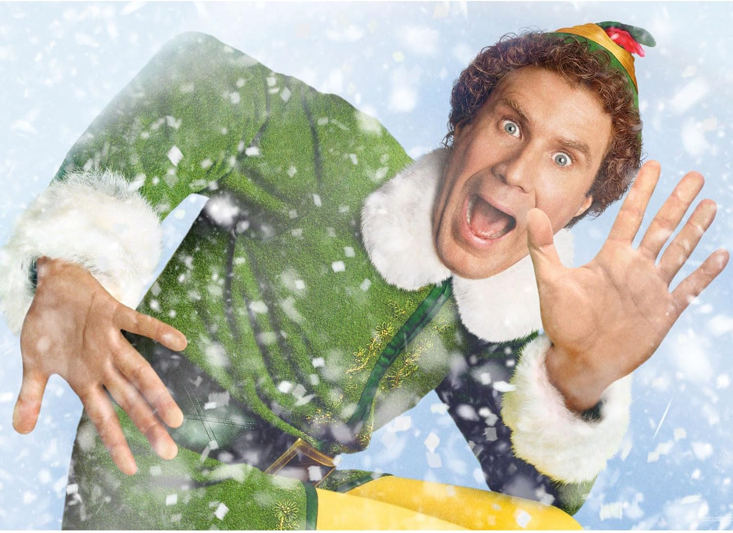 Elf Glitter Snow Puzzle 1000 pc