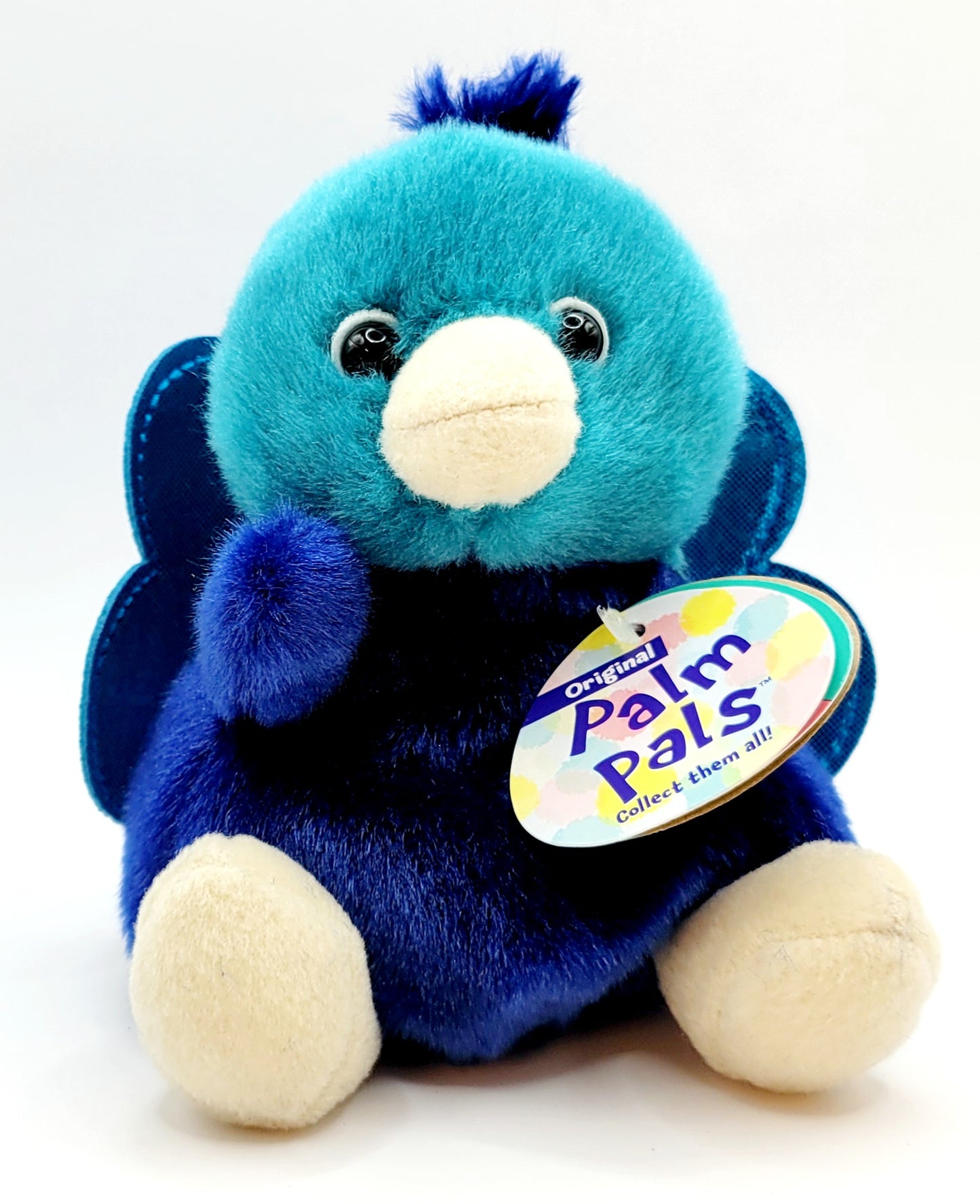 Elton Peacock Palm Pals Plush 5"