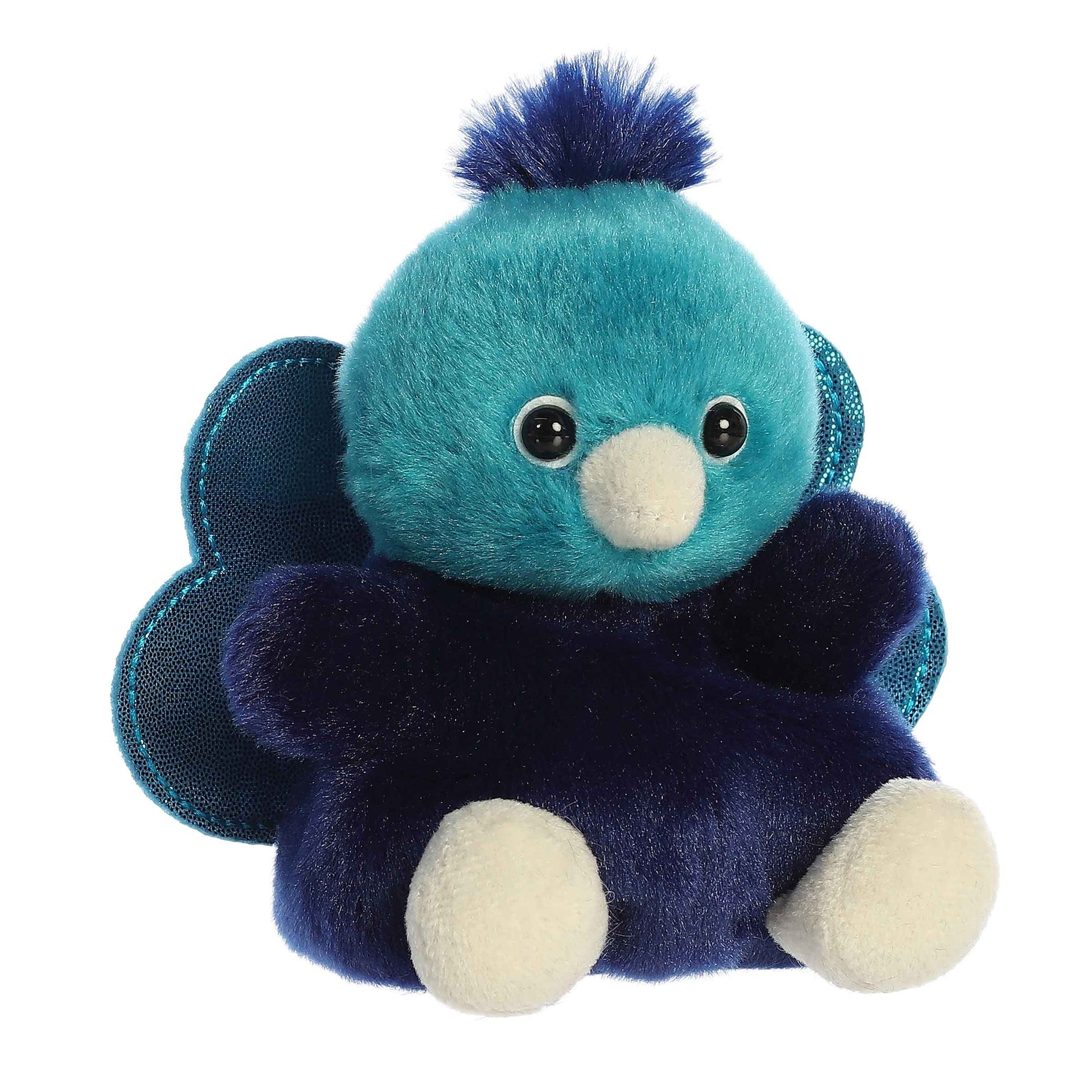 Elton Peacock Palm Pals Plush 5"