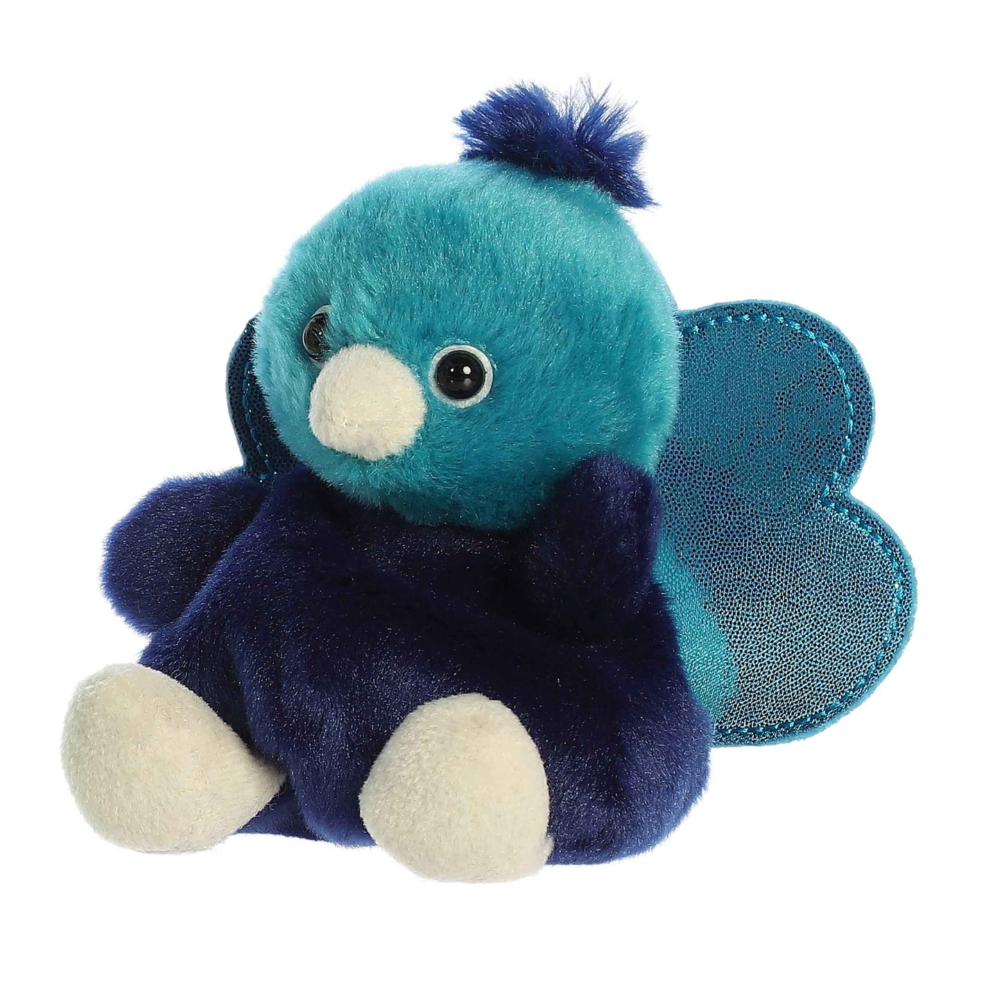 Elton Peacock Palm Pals Plush 5"