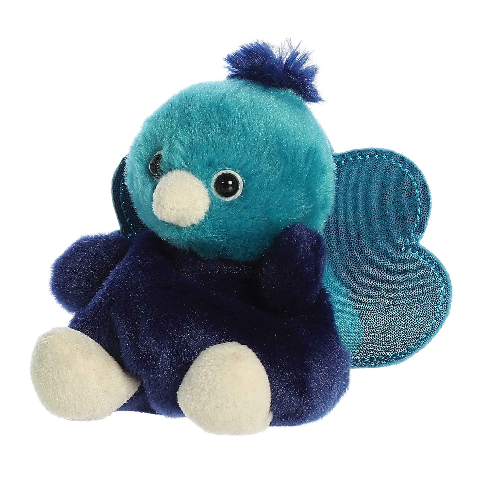 Elton Peacock Palm Pals Plush 5"