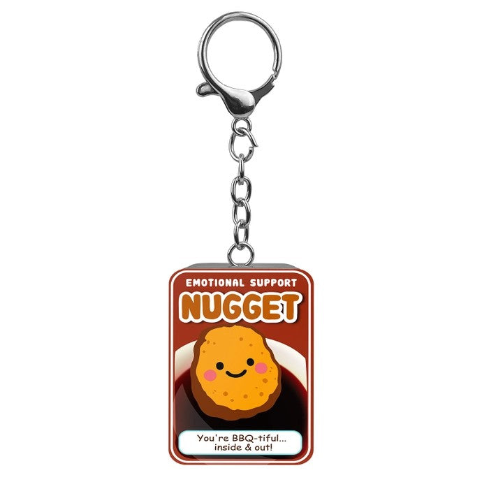 Emotional Support Nugget Keychain Assorted