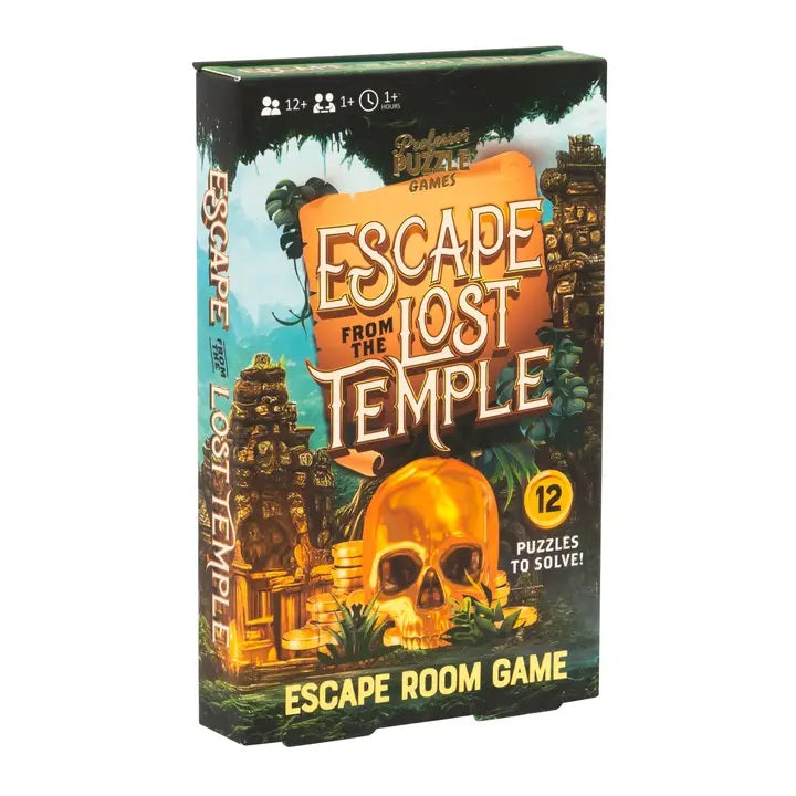 Escape From The Lost Temple Escape Room Game