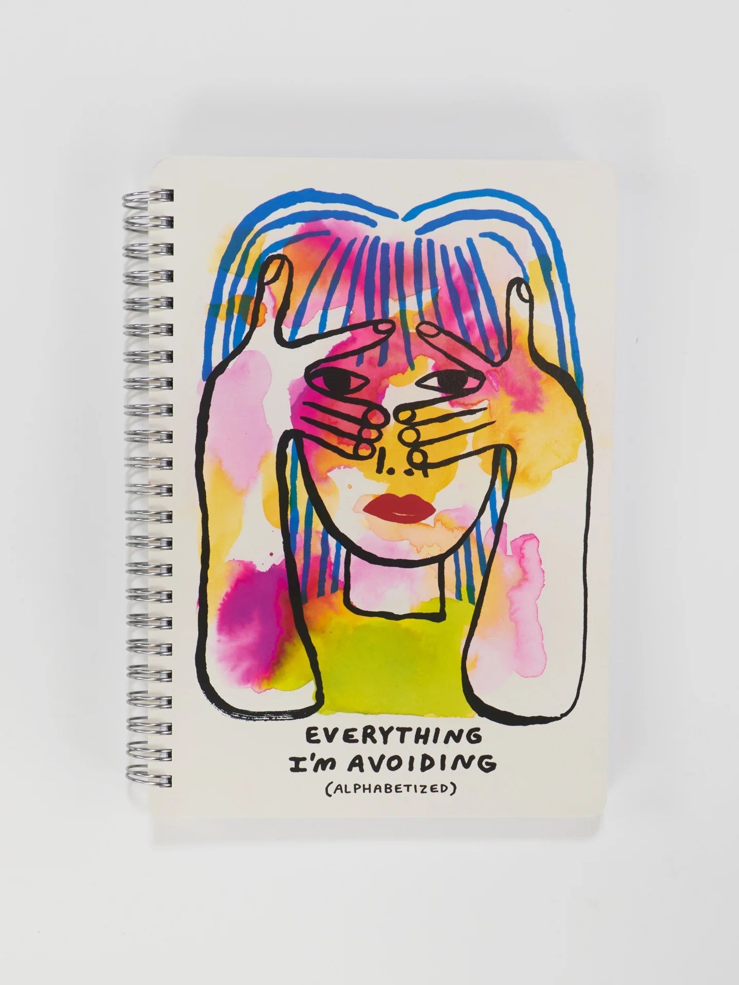 Everything I'm Avoiding 6x8 Spiral Notebook