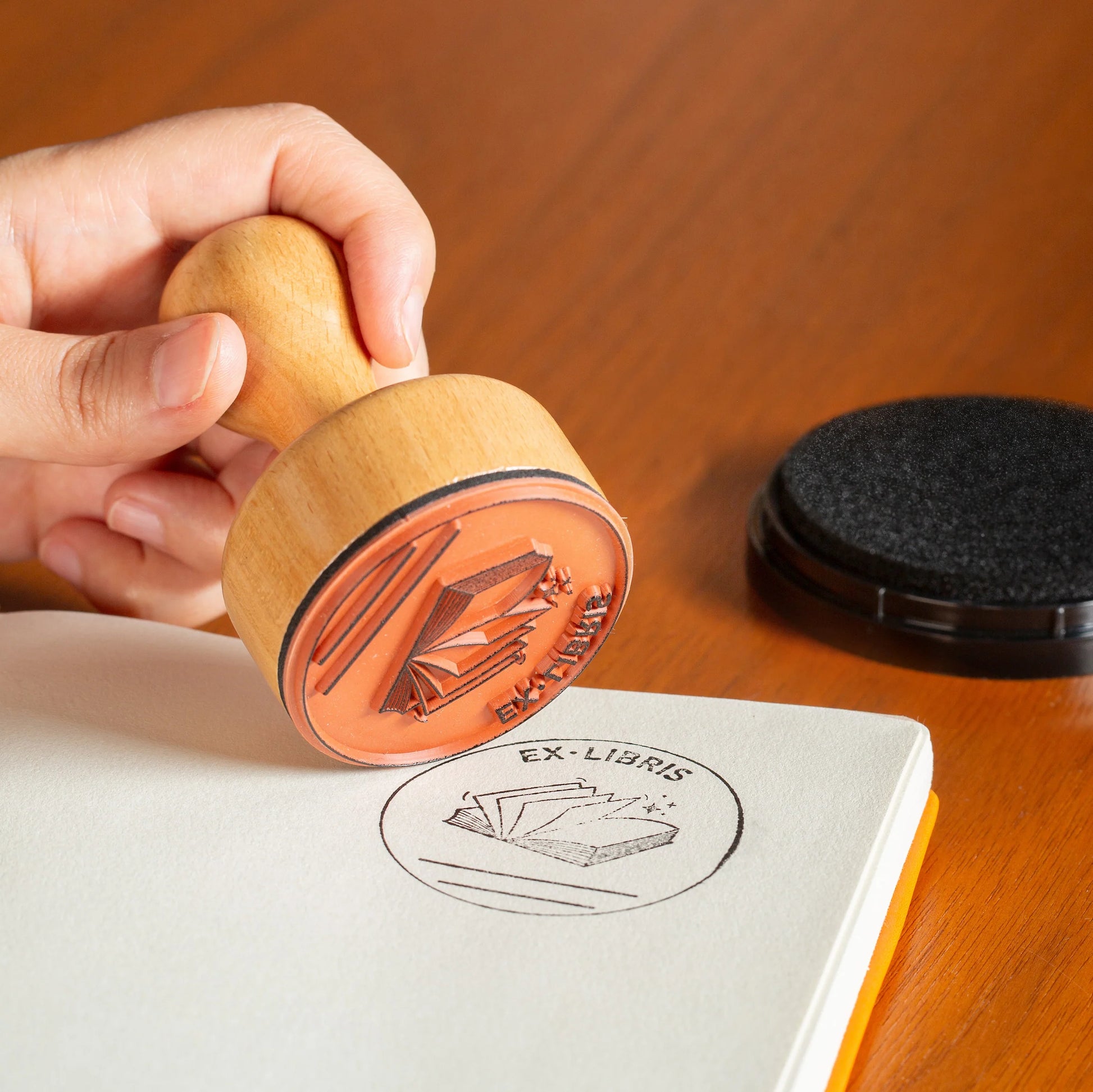 Ex-Libris Book Stamp