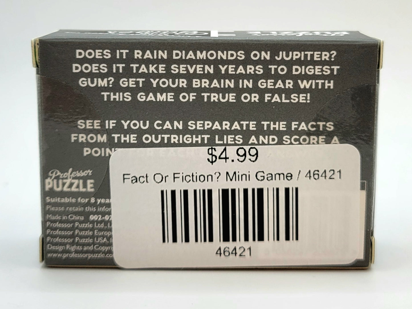 Fact Or Fiction? Mini Game