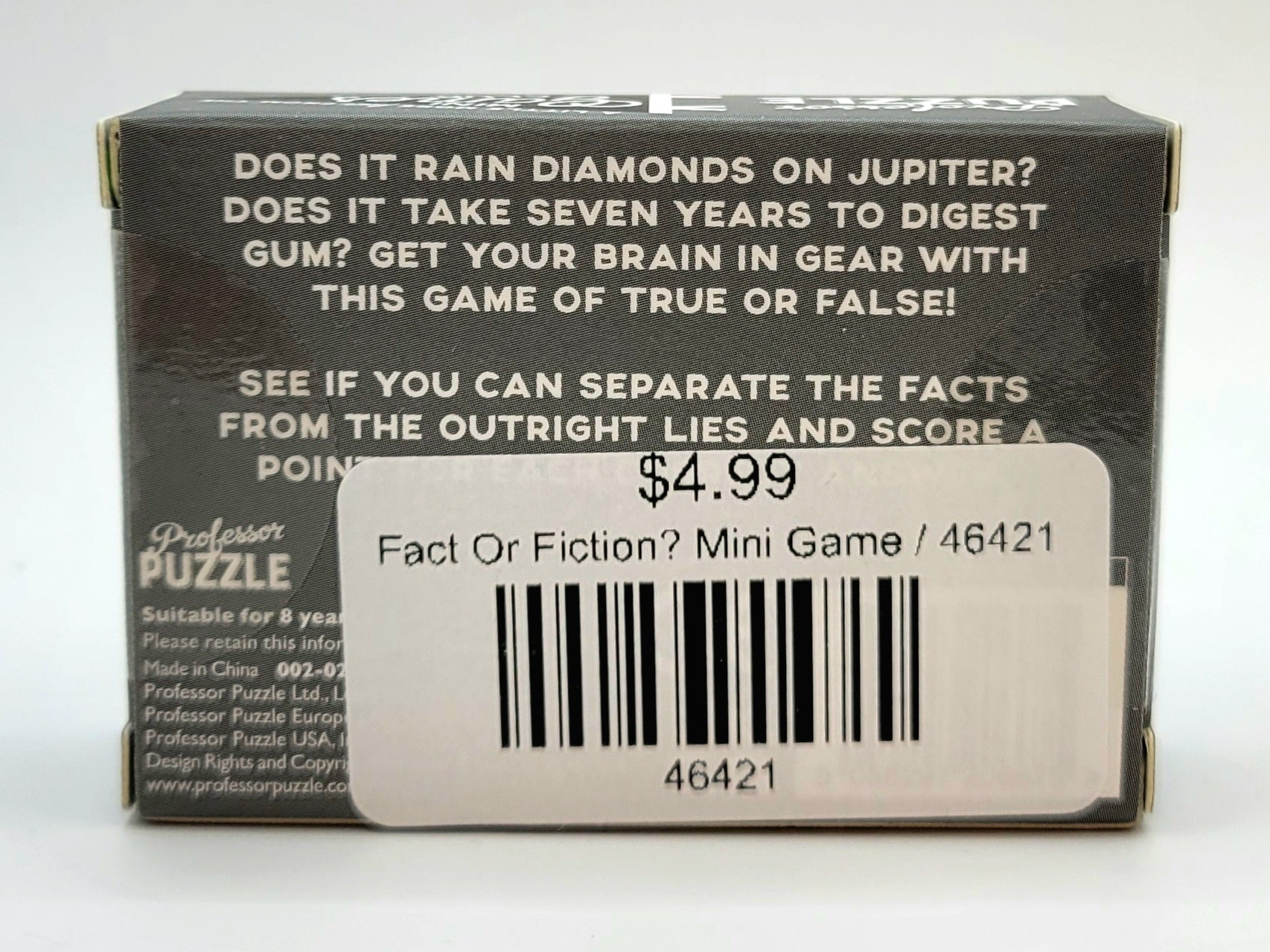 Fact Or Fiction? Mini Game