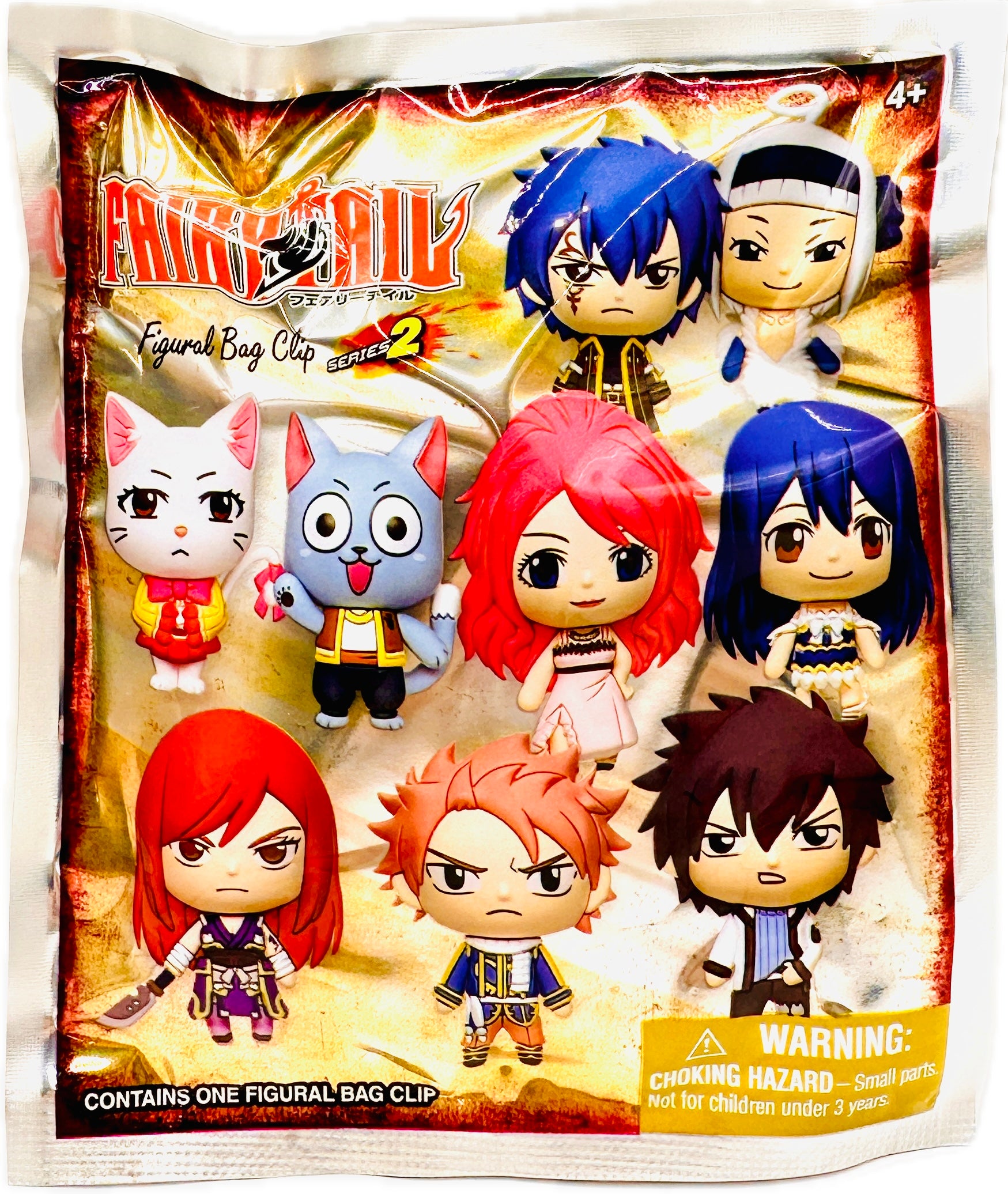 fairy tail chibi mini backpack Fairy Tail 3d Foam Bag Clip