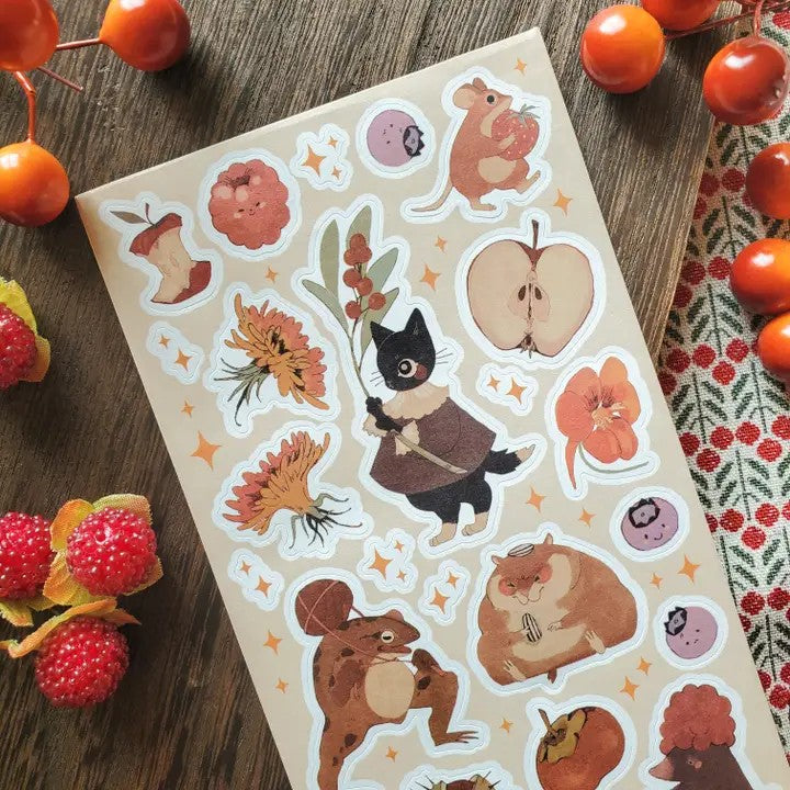 Fall Harvest Sticker Sheet