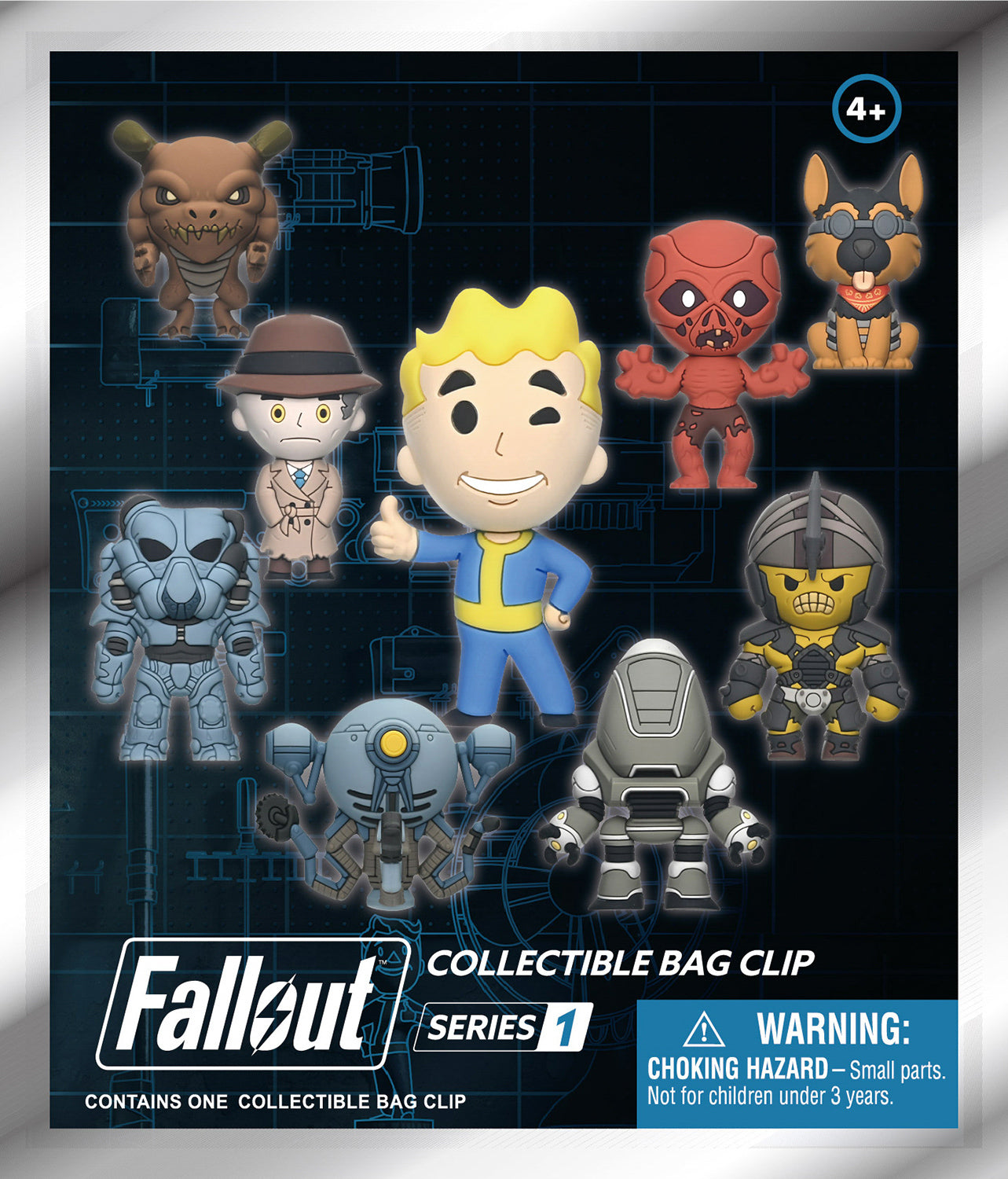 Fallout Figural Bag Clip Series 1