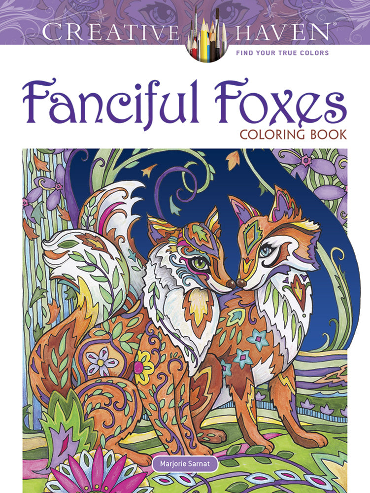 Fanciful Foxes Coloring Book Creative Haven