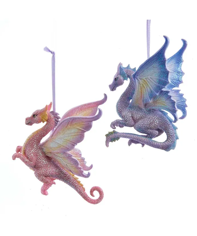 Fantasy Dragon Resin Assorted Ornament