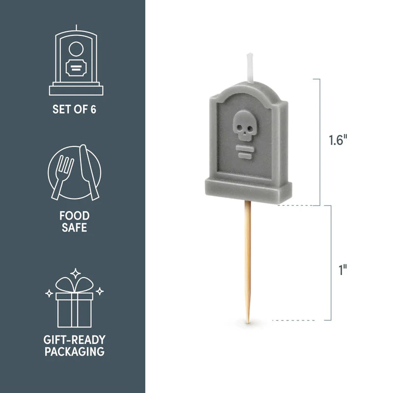 Farewell Party Tombstone Candles