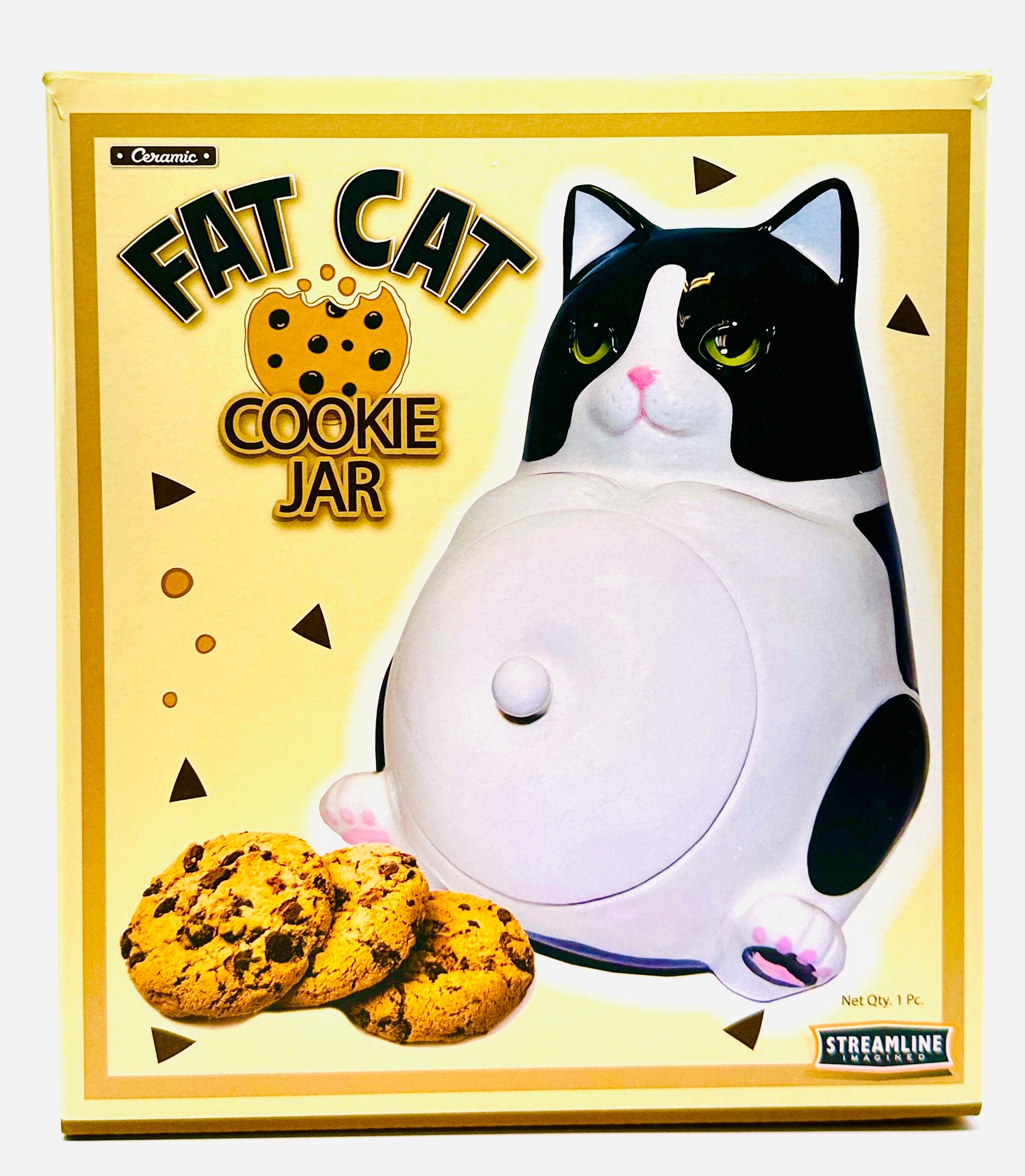 Fat Cat Cookie Jar