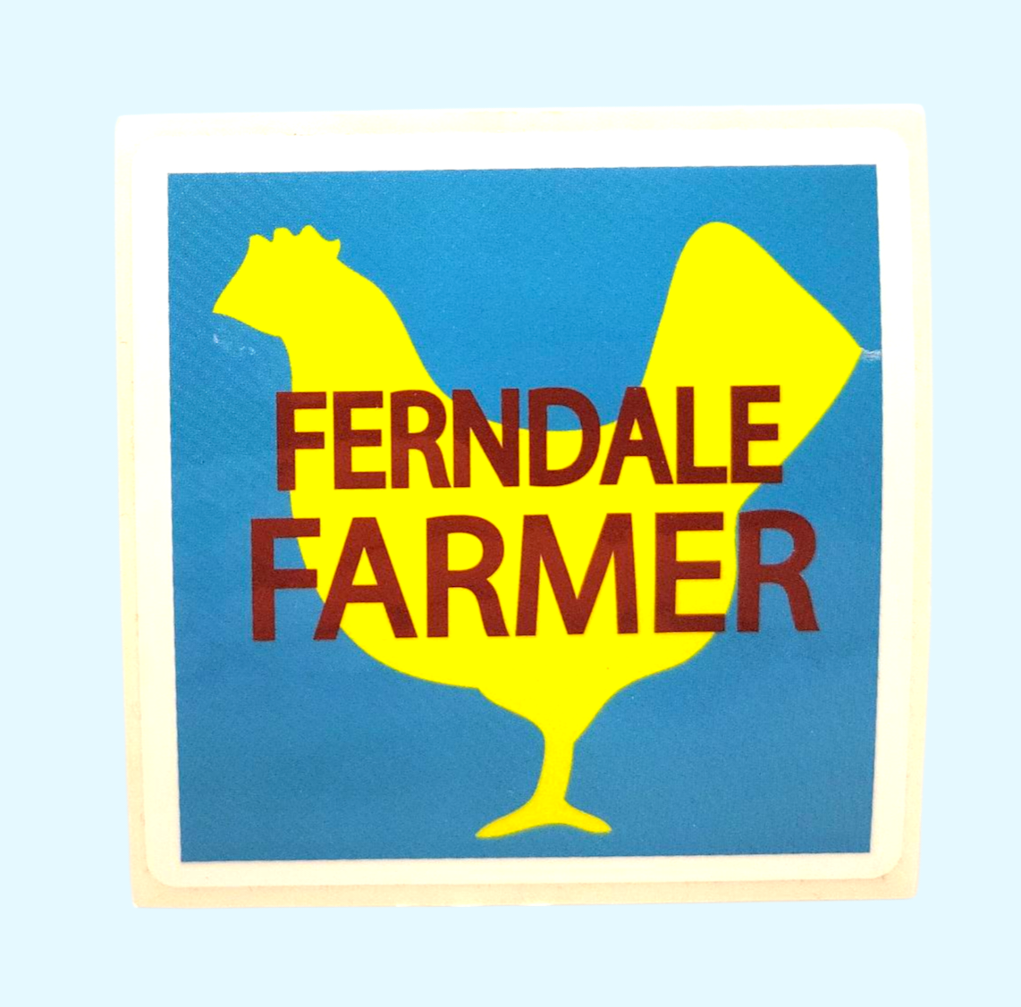 Ferndale Farmer Sticker