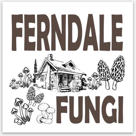 Ferndale Fungi Vinyl Sticker