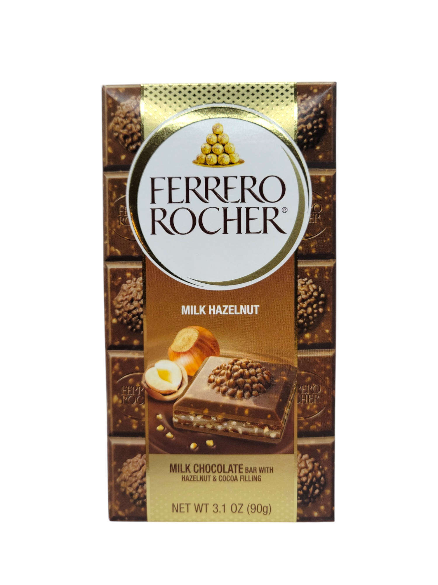 Ferrero Rocher Milk Chocolate Hazelnut 3.1 oz – www.shoptherocket.com