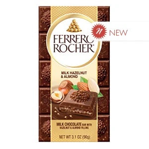 Ferrero Rocher Milk Chocolate Hazelnut & Almond Bar