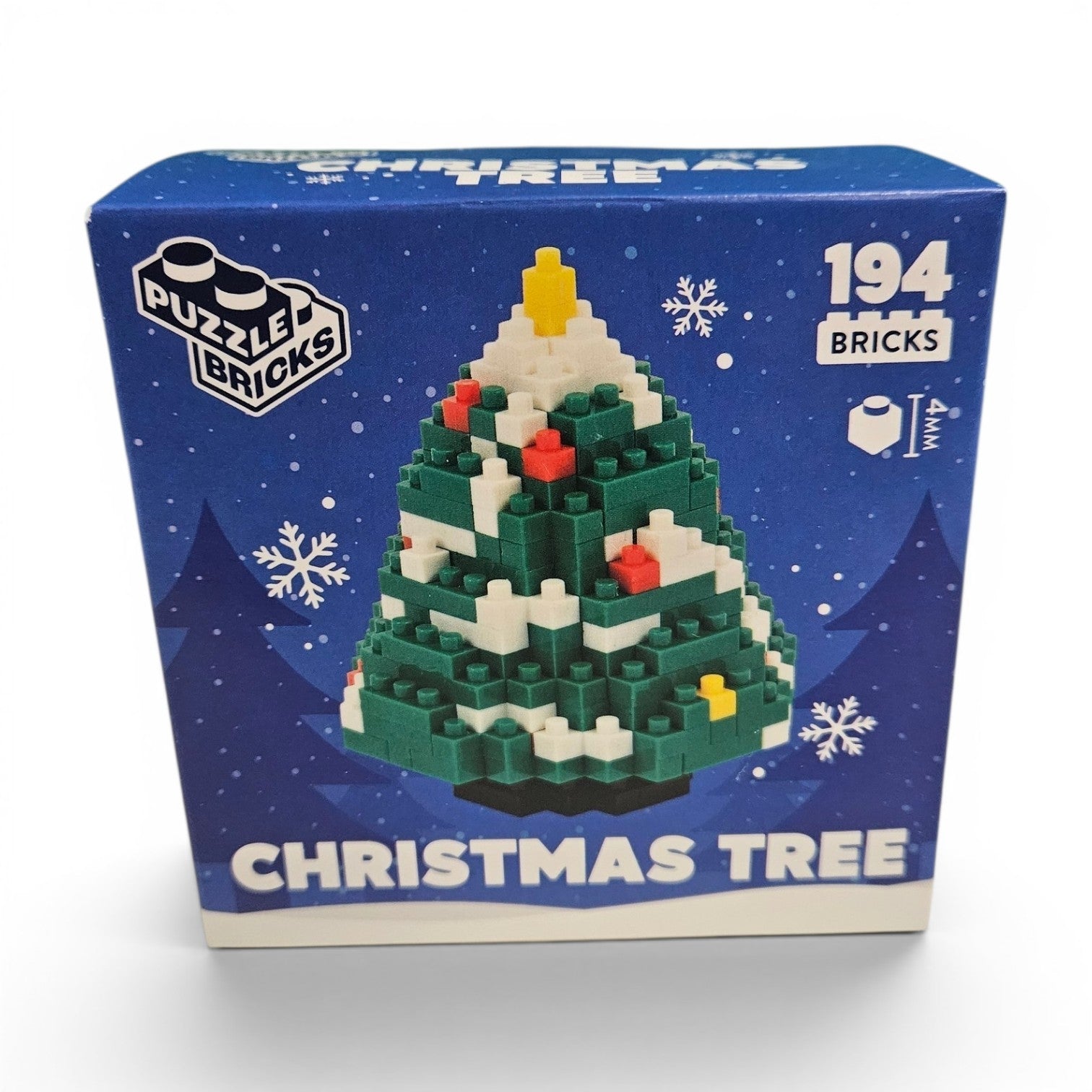 Festive Mini Bricks Christmas Tree Puzzle