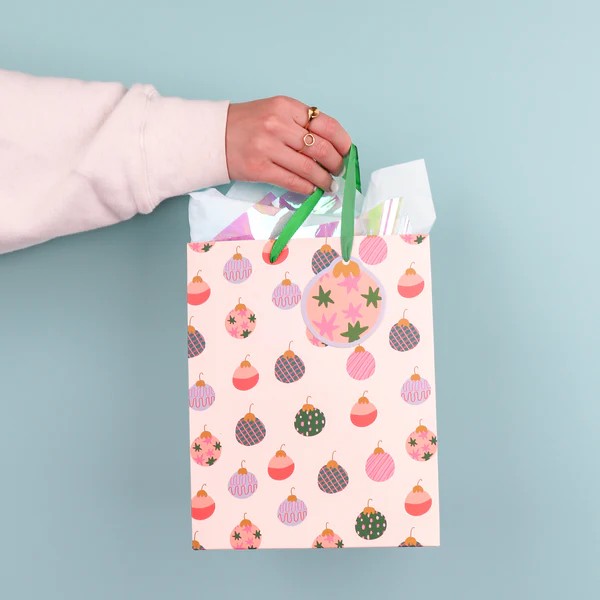 Festive Ornaments Medium Gift Bag