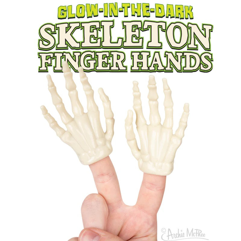 Finger Glow Skeleton Hand
