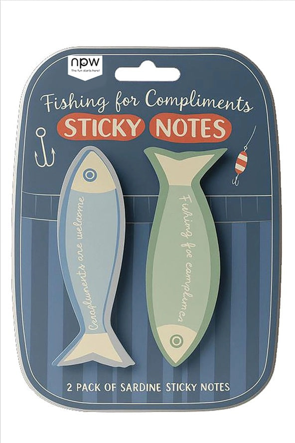 Fishing For Compliments Sticky Notes