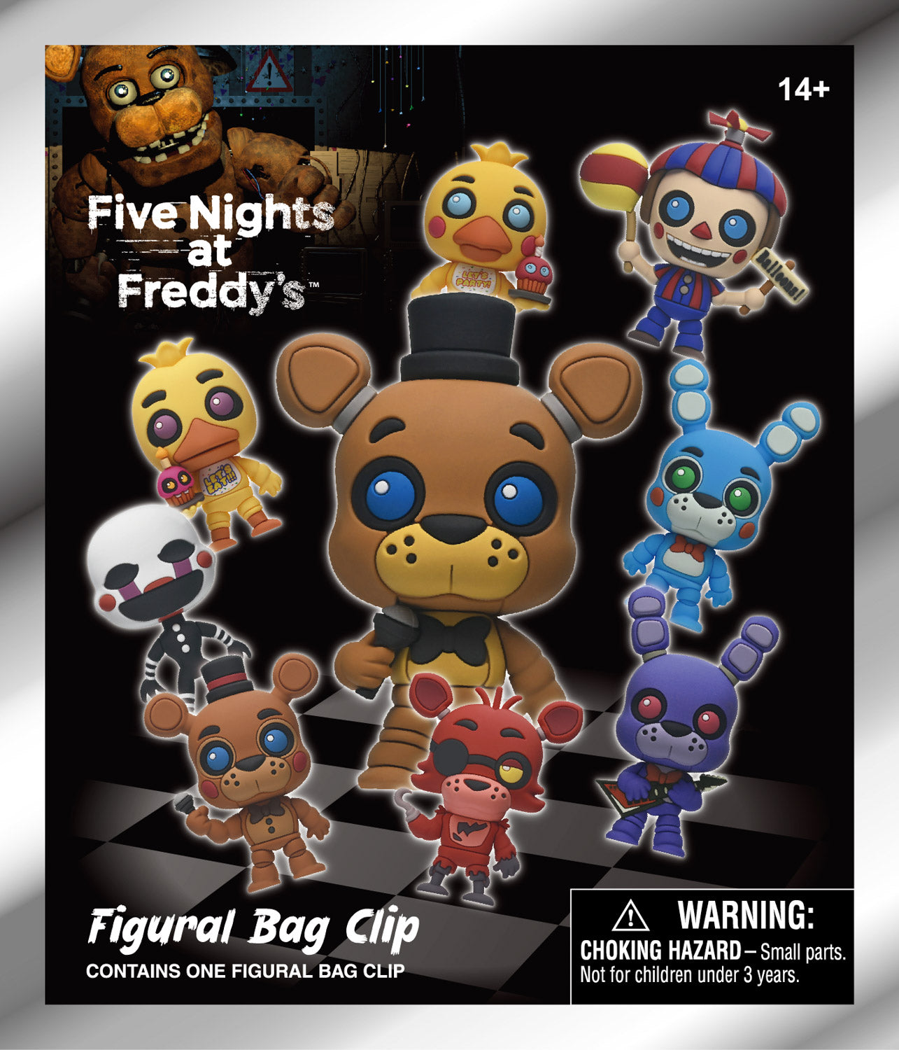 Five Nights At Freddy's Figural Bag Clip