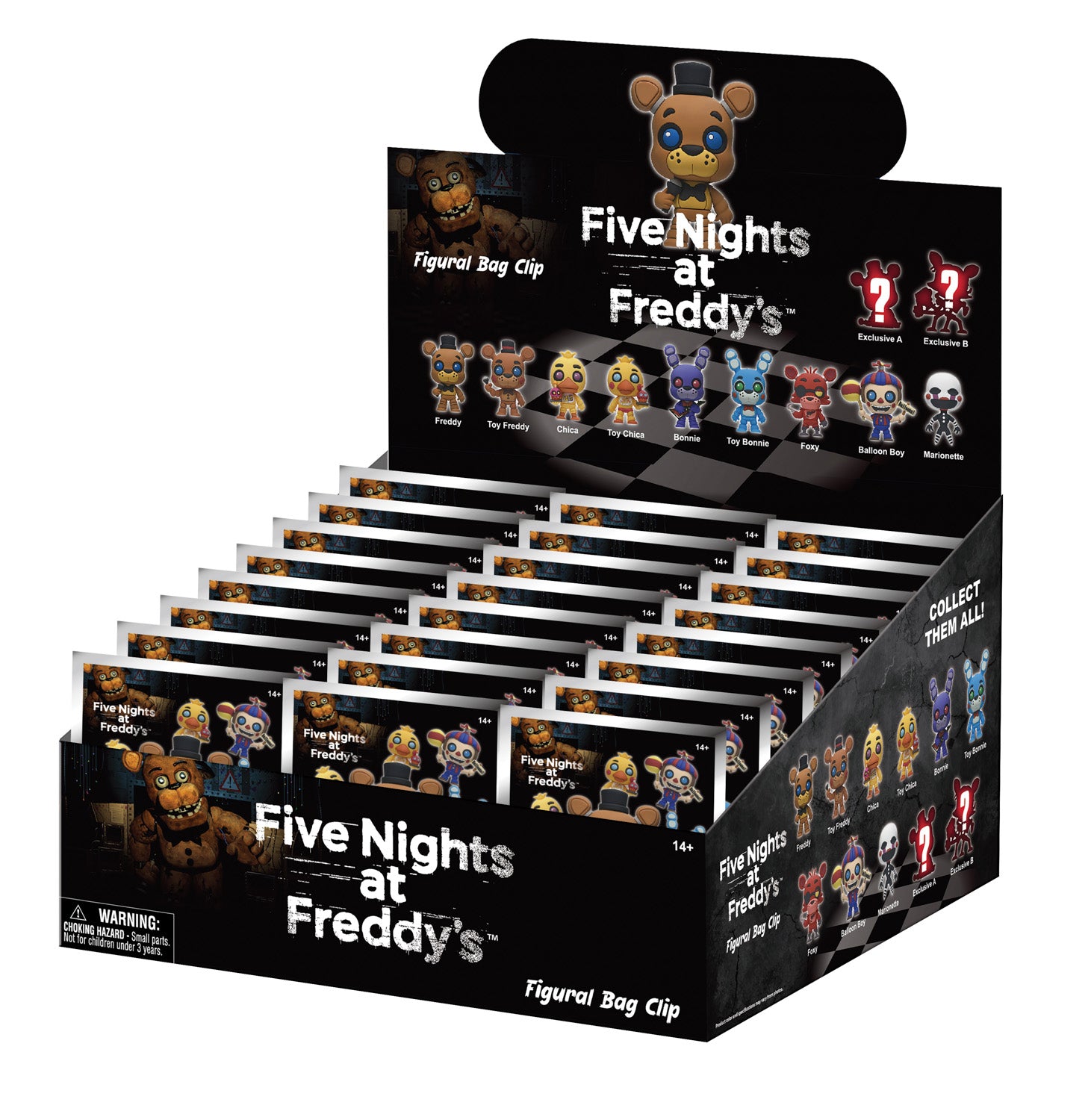 Five Nights At Freddy's Figural Bag Clip