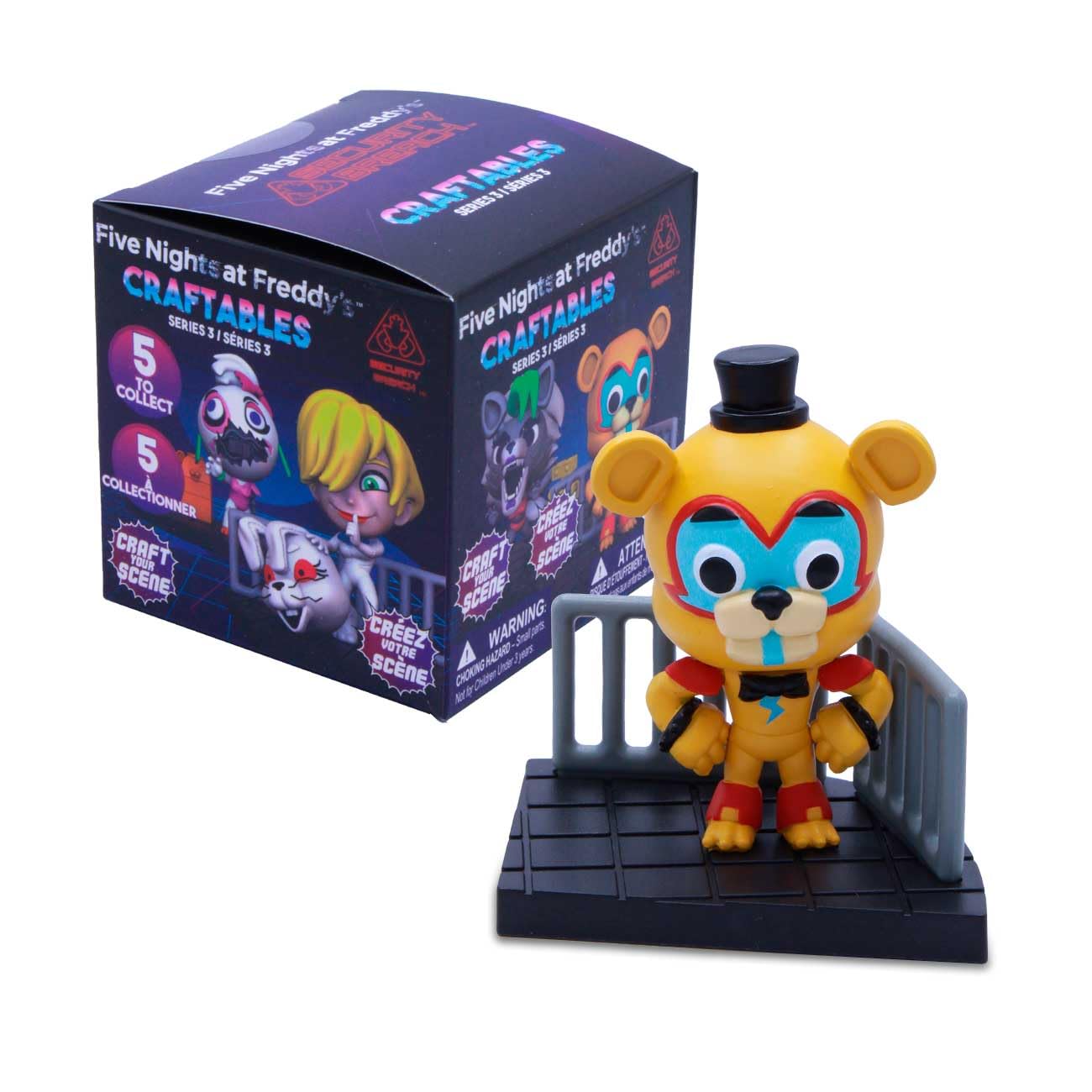 Five Nights At Freddy's Security Breach Craftables Blind Box Series 3
