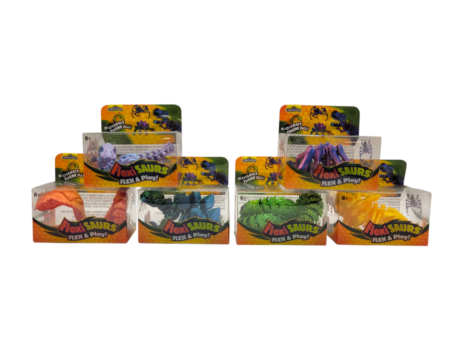 Flexisaurs 3D Printed Toys Assorted