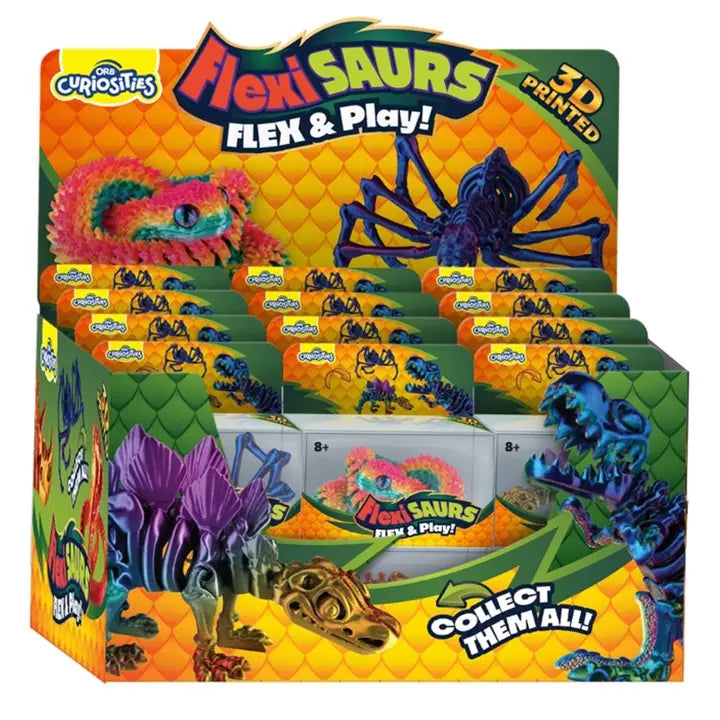 Flexisaurs 3D Printed Toys Assorted