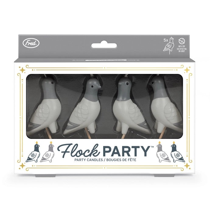 Flock Party Pigeon Candles