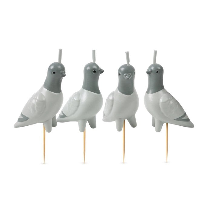 Flock Party Pigeon Candles