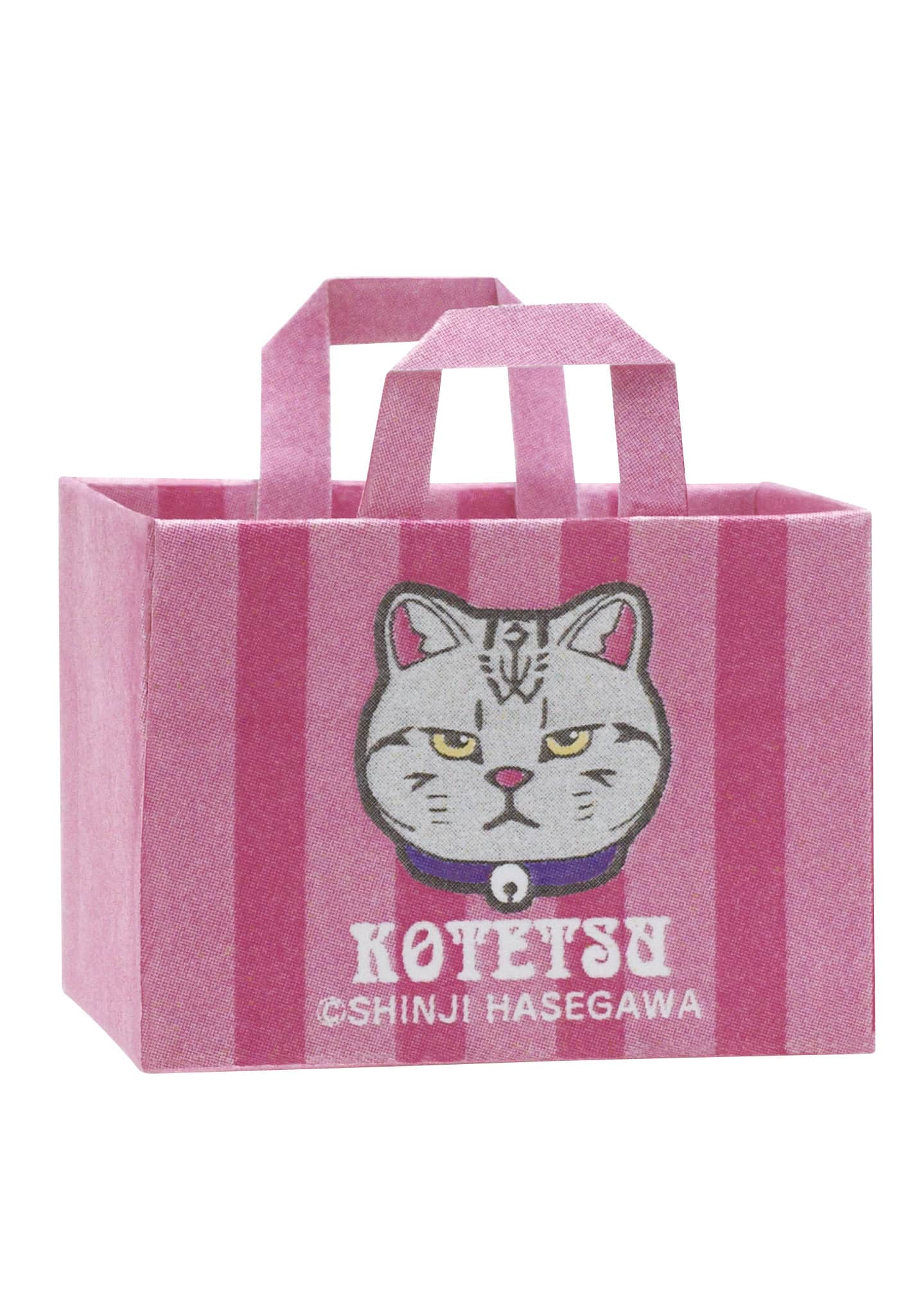Flocked Cats In Paper Bags Blind Box