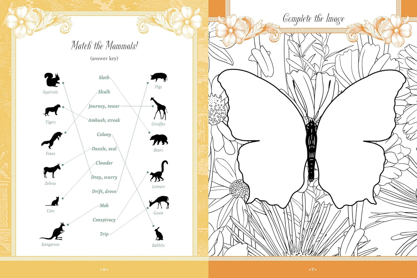 Flora Fauna Botanicals And Bees Sticker Book