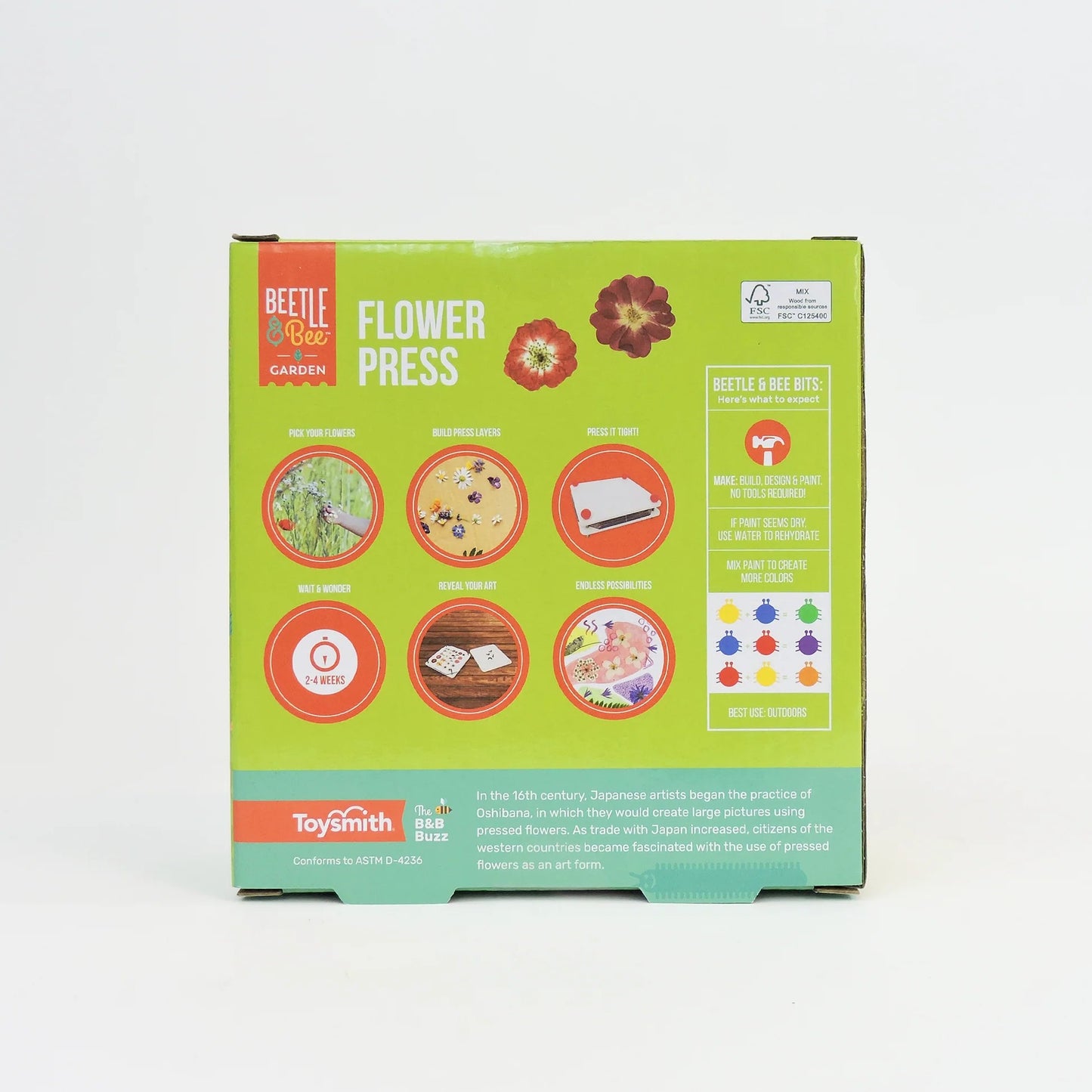 Flower Press Paint Kit