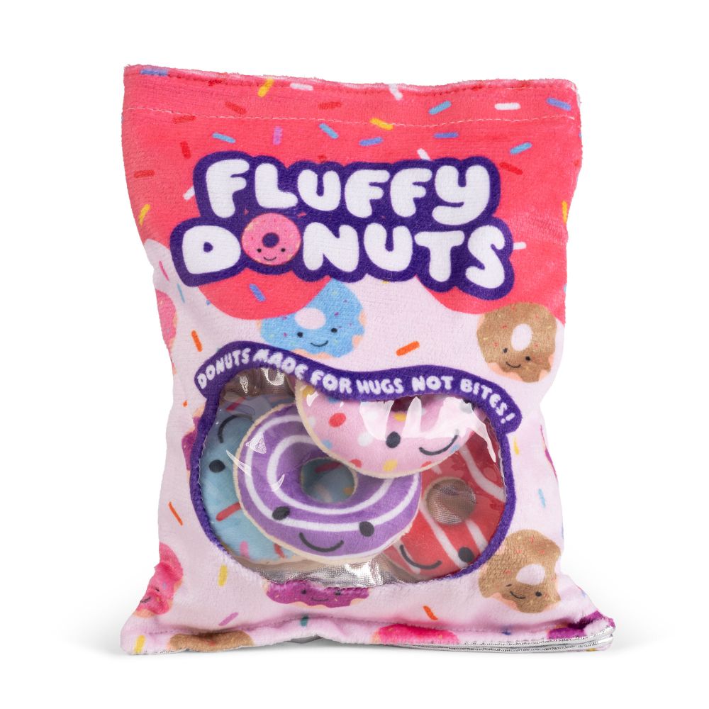 Fluffy Donuts Squishy Treats Package Plush