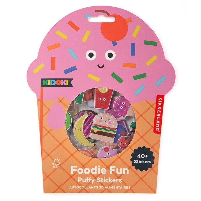 Foodie Fun Puffy Stickers
